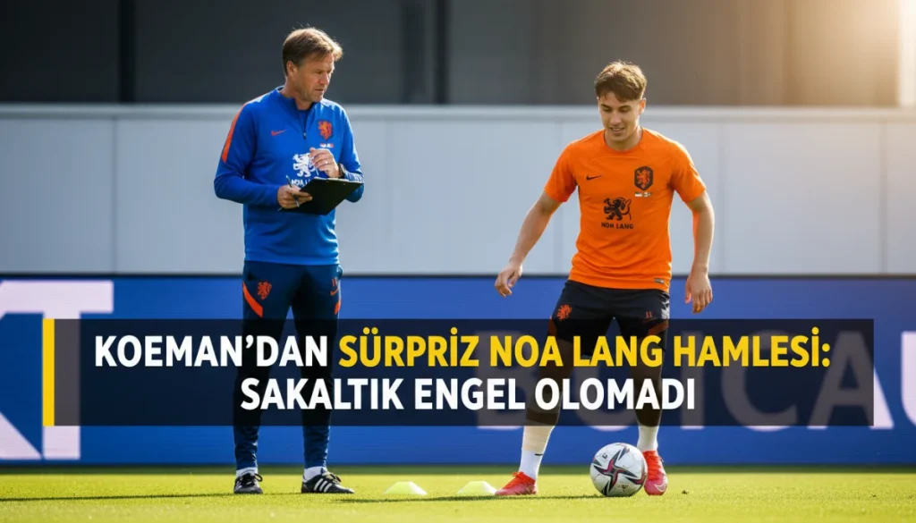 Koeman’dan Sürpriz Noa Lang Hamlesi: Sakatlık Engel Olmadı