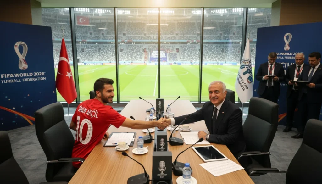 2026 Dünya Kupası İçin Sinan Akçıl ve TFF’den Önemli Adım!