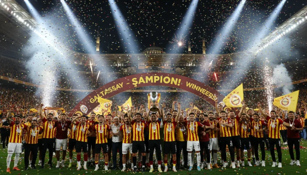 Aslanlar Zirvede Kutlamalara Hız Verdi