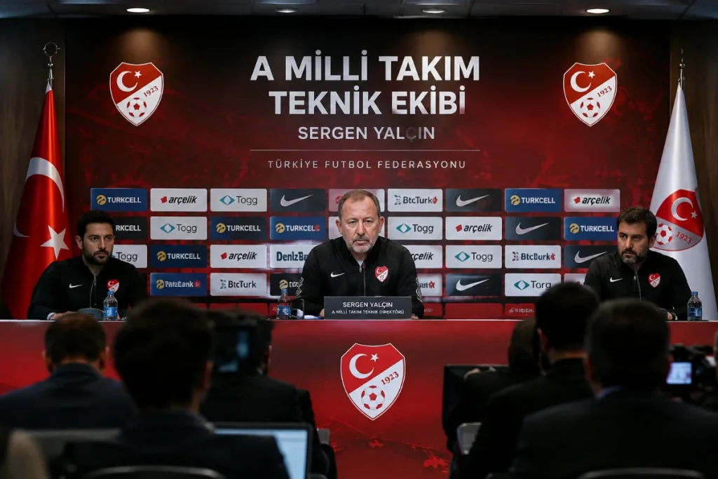 Sergen Yalçın’ın A Milli Takım Kurmayı: Teknik Heyette Profesyonel Dönem